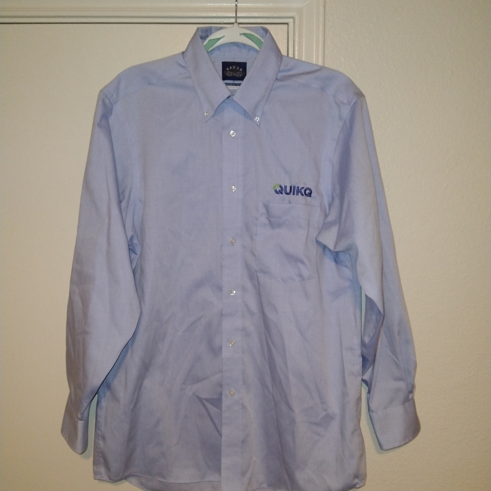 Eagle Shirtmakers Non-Iron Regular Fit Dress Shirt Men's 15.5-32/33